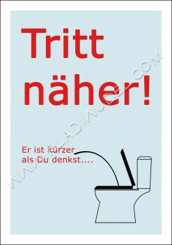 Poster: Tritt näher!